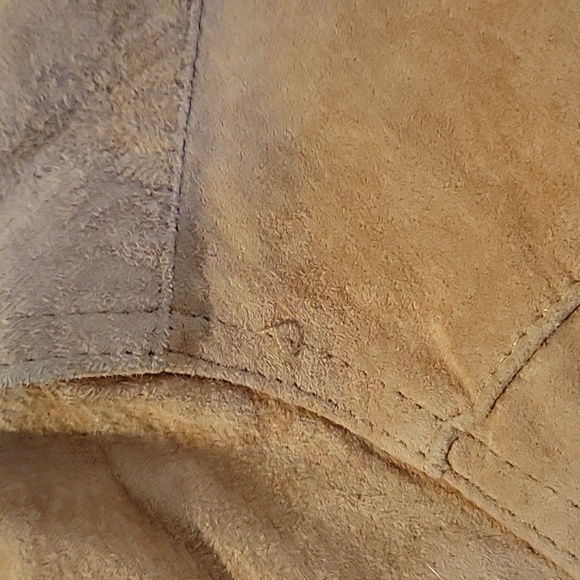 Beautiful suede button shirt sz Large - Picture 10 of 12